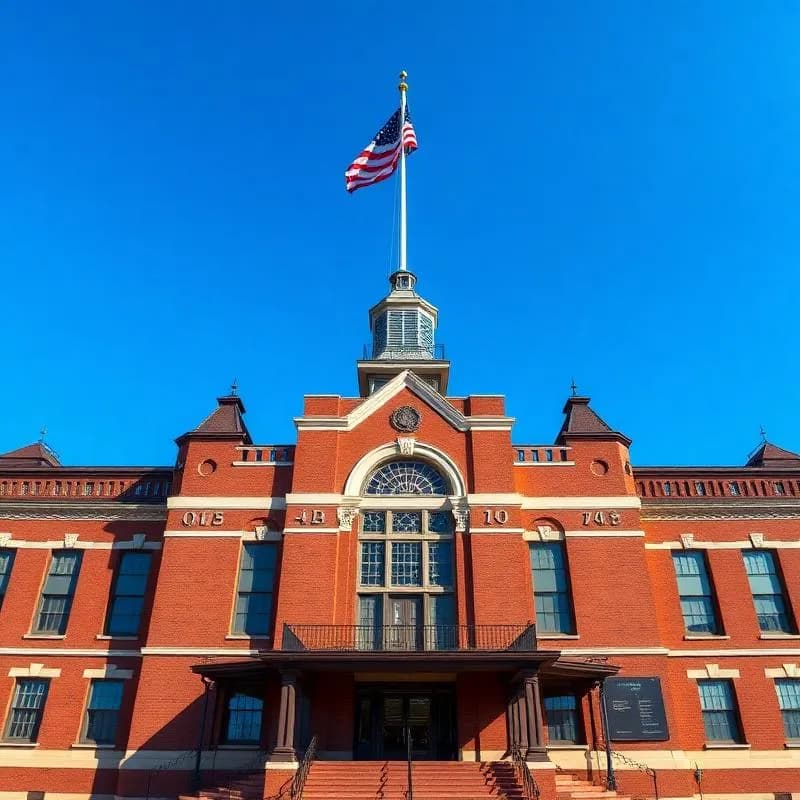 Ellis Island historic building