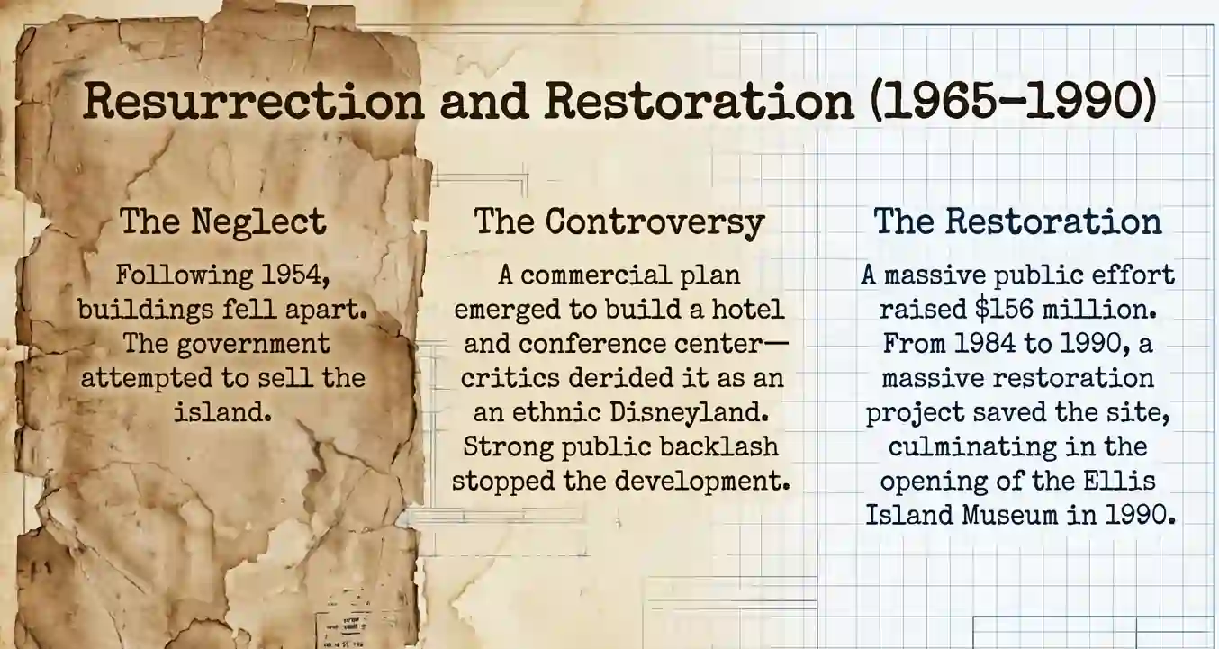 How Ellis Island Was Saved and Turned Into a Museum