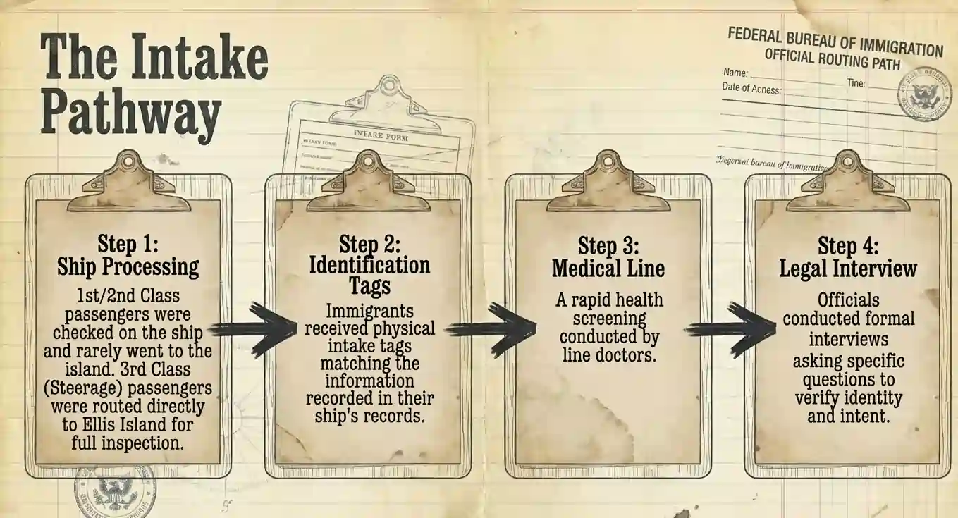How Immigrants Were Checked
