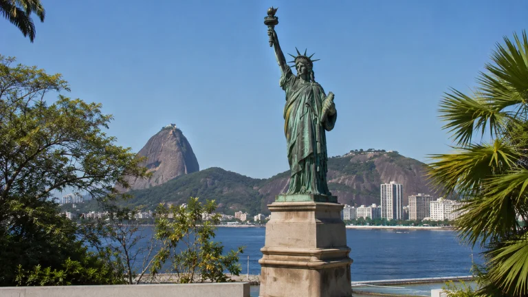statue in brazil